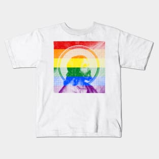 Rainbow Jesus Kids T-Shirt